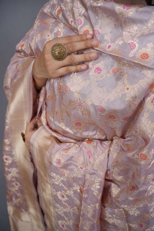 Banarasi Katan Silk Handloom Dupatta