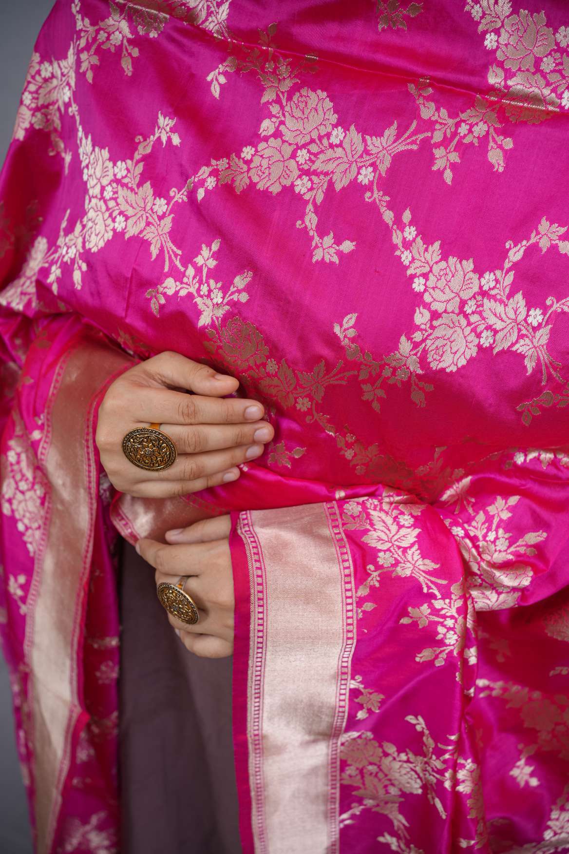 Banarasi Katan Silk Handloom Dupatta