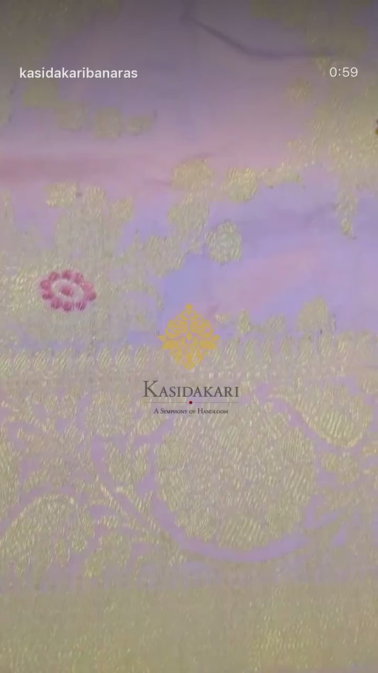 Pure Handwoven Floral Jangla- “Phool”